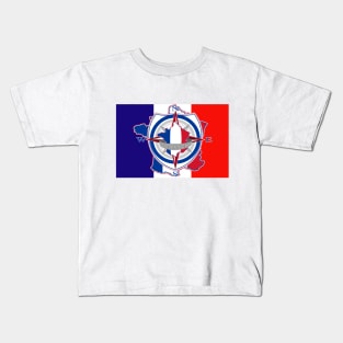 France Flag Kids T-Shirt